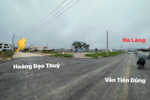 Lô góc Thuộc KĐT Nam Hoàng Đồng Mở rộng